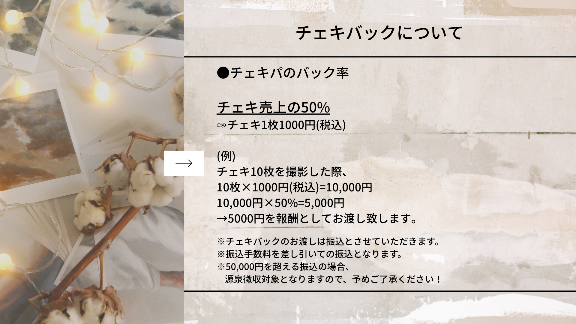 チェキパ大阪 Vol.27 出演者向け資料 10ページ